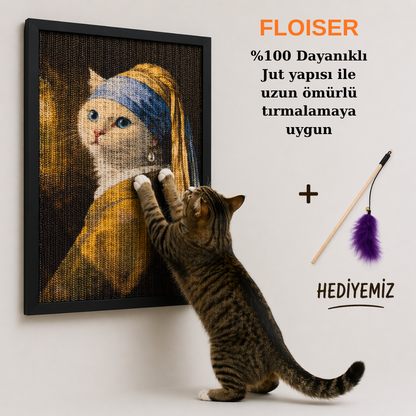 FLOISER Dekoratif Kedi Tırmalama Paneli