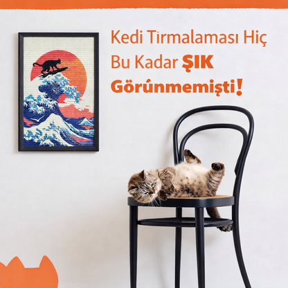 FLOISER Dekoratif Kedi Tırmalama Paneli